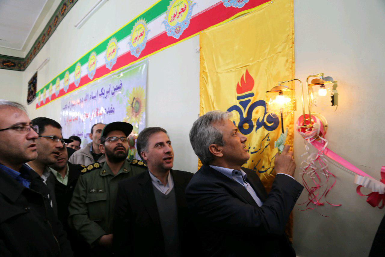 بهره مندی 9 روستای شهرستان نیر از نعمت گاز طبیعی همزمان با دهه مبارک فجر