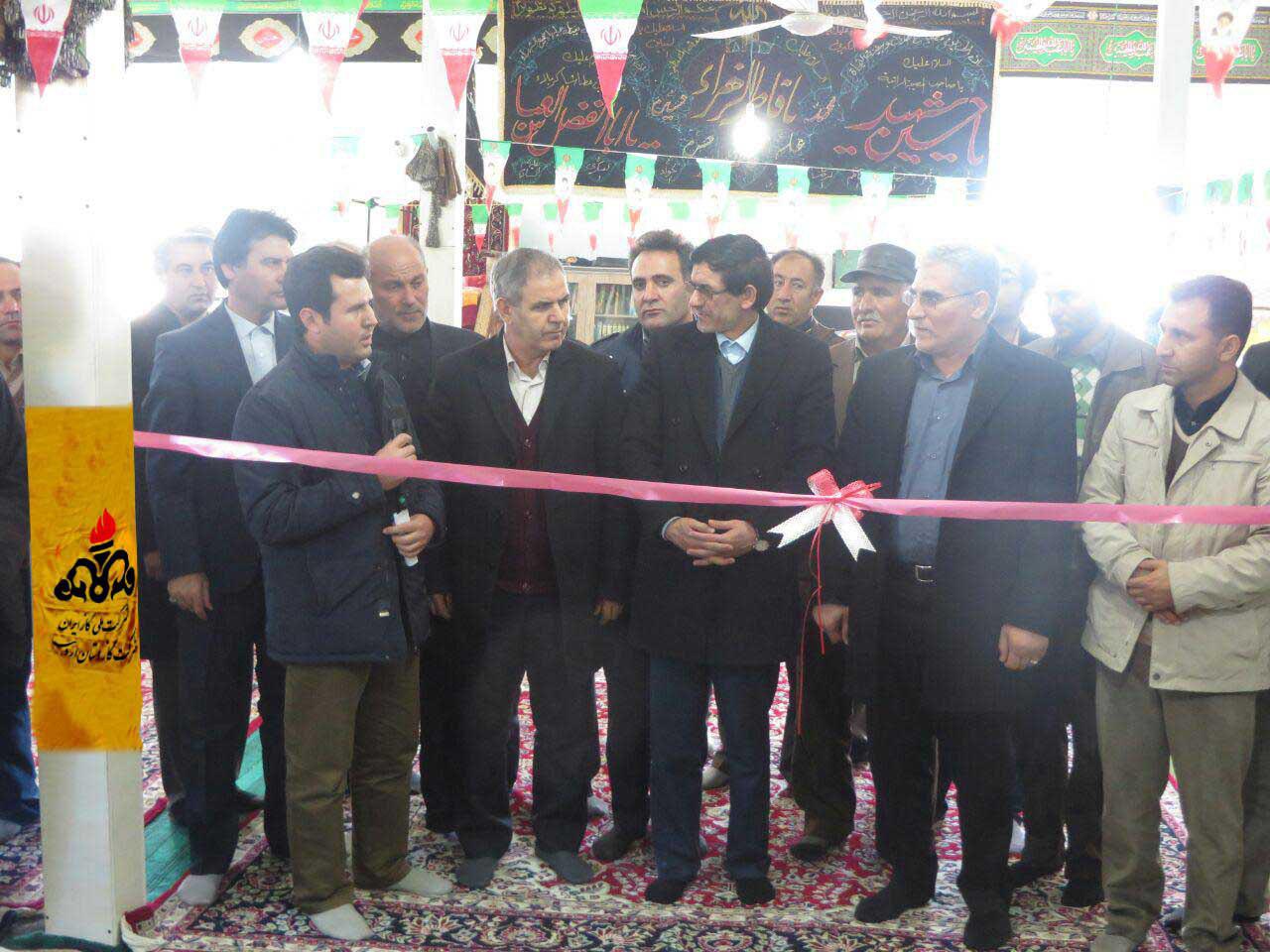 بهره مندی یک روستای شهرستان بیله سوار از نعمت گاز طبیعی