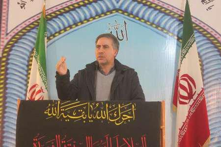 سخنرانی مدیر عامل شرکت گاز استان اردبیل در مراسم عبادی سیاسی نماز جمعه شهرستان خلخال