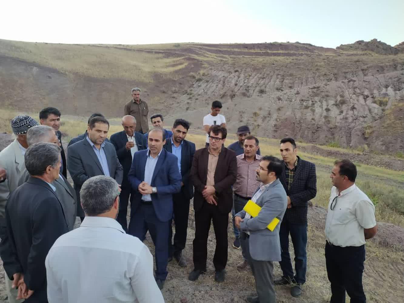 بازدید مدیرعامل شرکت گاز استان اردبیل از پروژه های درحال اجراء شهرستان خلخال
