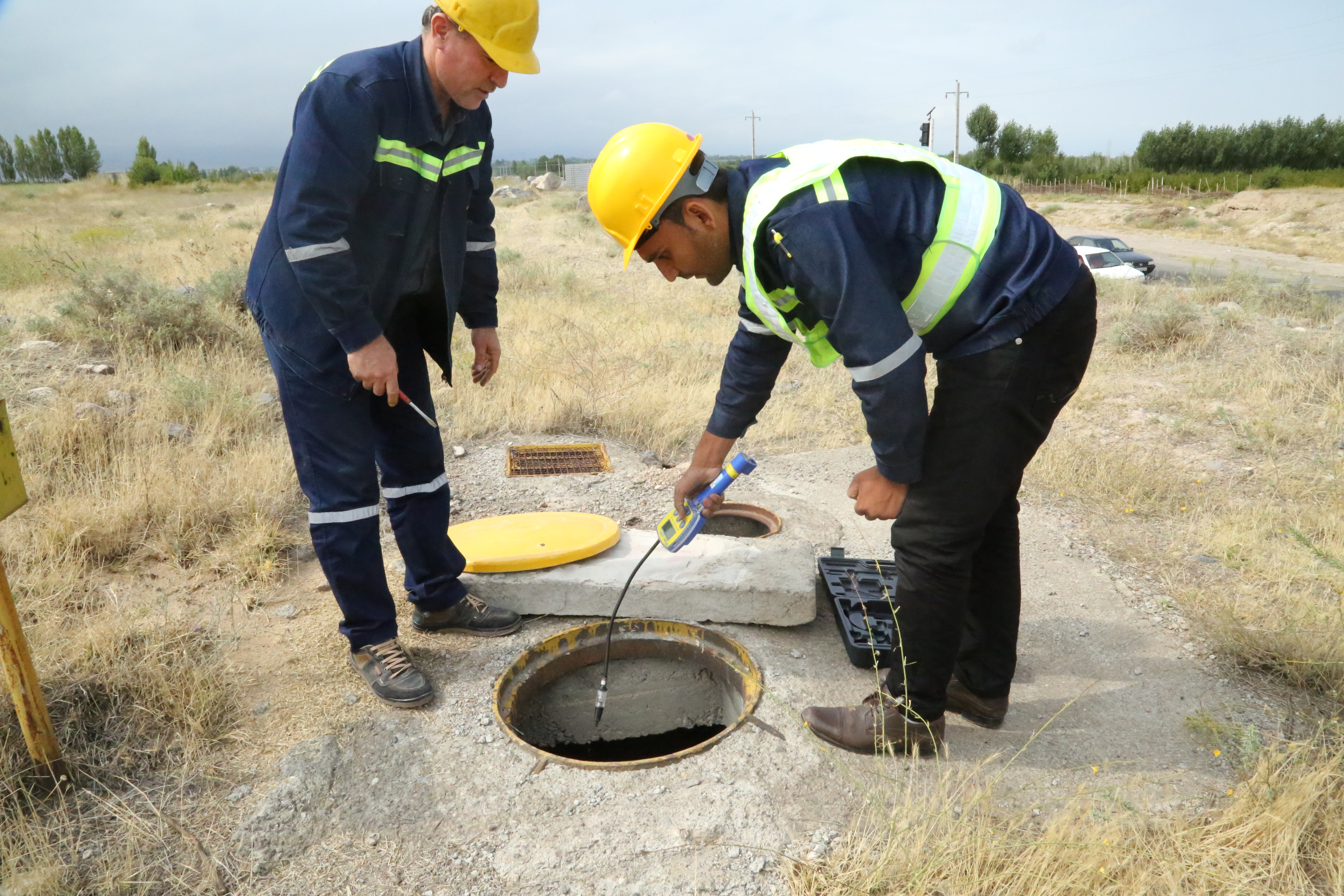 برگزاری مانور نشتی و قطع گاز در اثر سیل در شهرستان مشگین شهر استان اردبیل