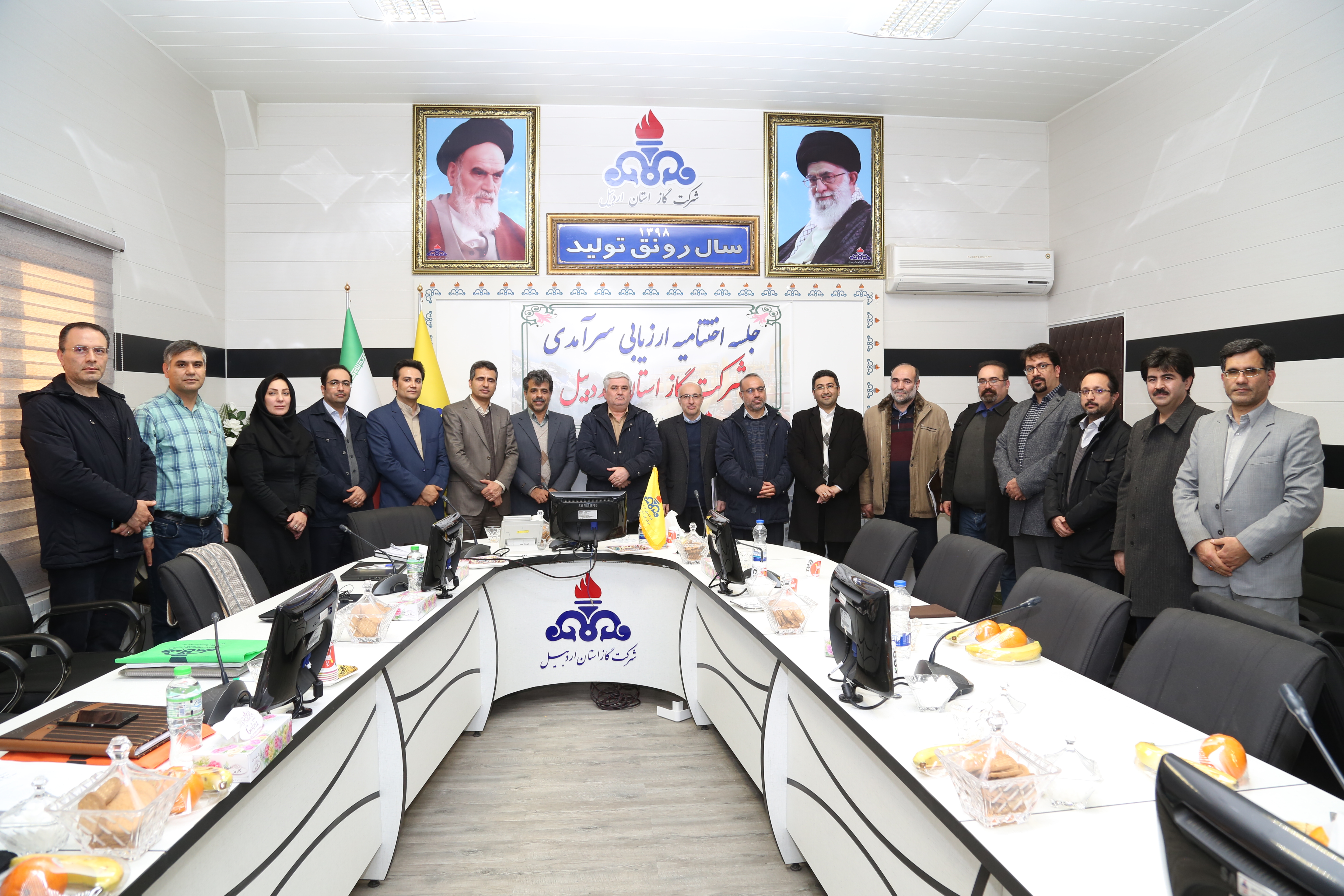 برگزاری جلسه اختتامیه ارزیابی تعالی سازمانی شرکت گاز استان اردبیل