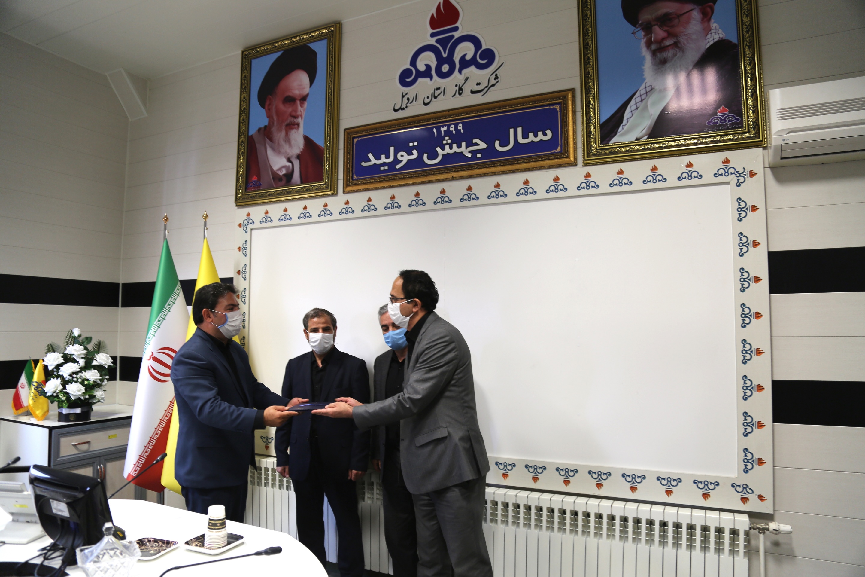 کسب رتبه دوم شرکتهای گاز استانی و رتبه چهارم در بین حراستهای شرکت ملی گاز ایران توسط واحد حراست شرکت گاز استان اردبیل