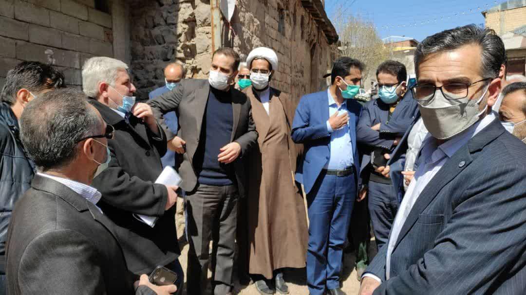 بازدید استاندار اردبیل از پروژه های گازرسانی درشهرستان خلخال 